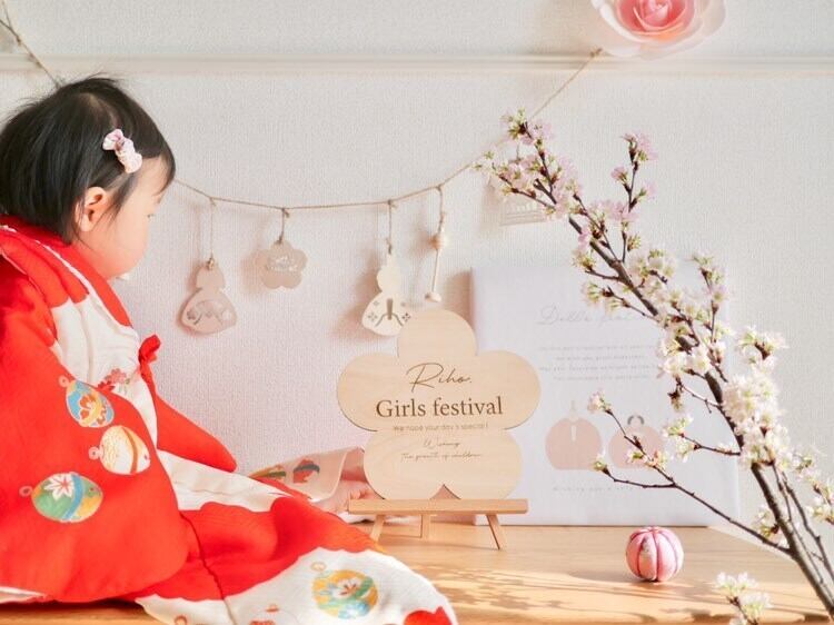  ひな祭り プレート Girls festival plate | Fete special