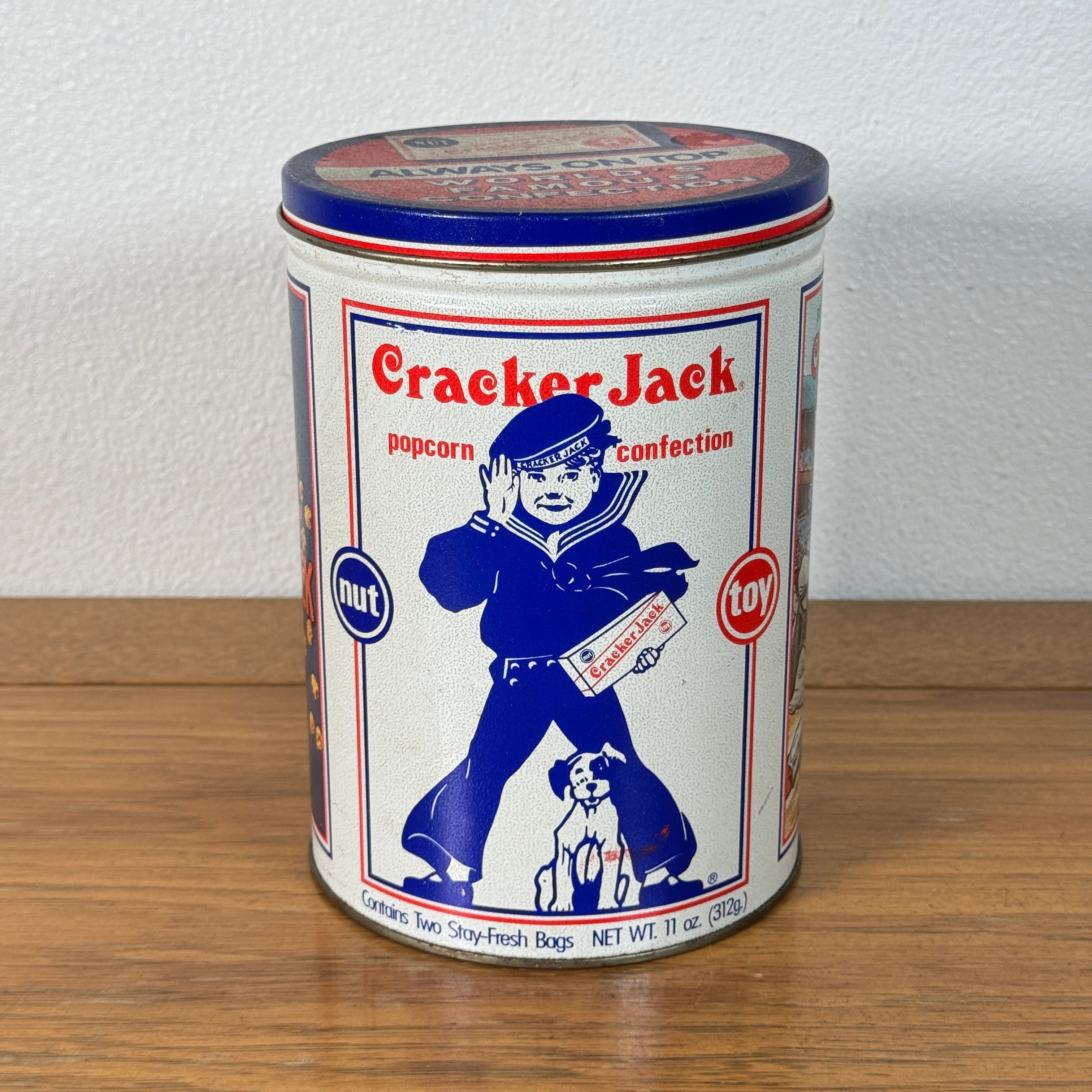 #2030【1990年】Cracker Jack クラッカージャック ビンテージ缶