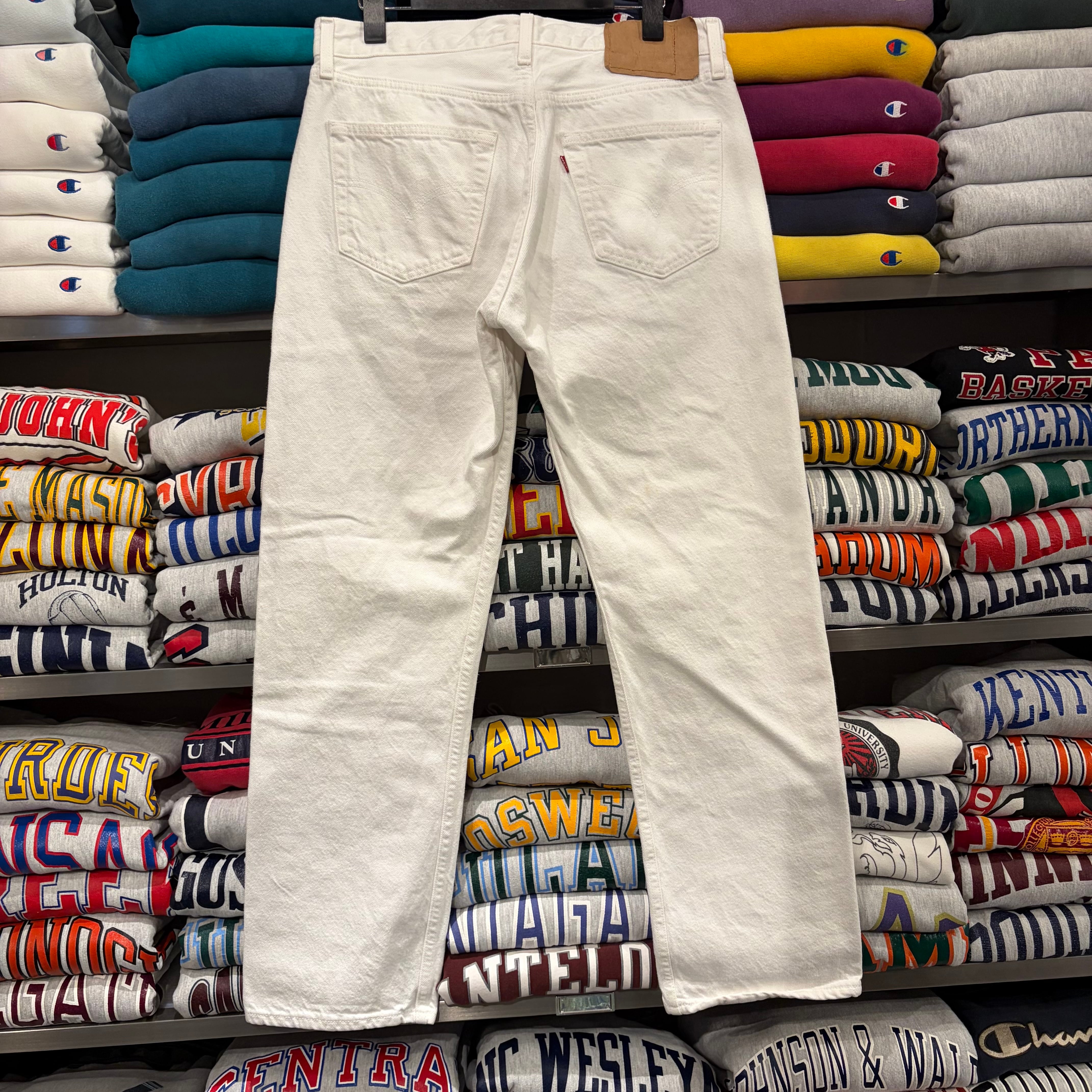 90s LEVI'S 501 WHITE USA (34×30) | BerBerJin / & BerBerJin