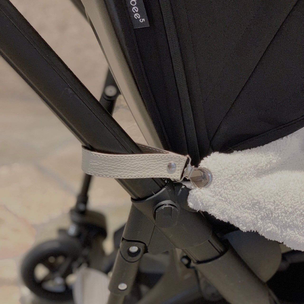 バイカラーレザー ブランケットクリップ【シルバー】 | 公式通販