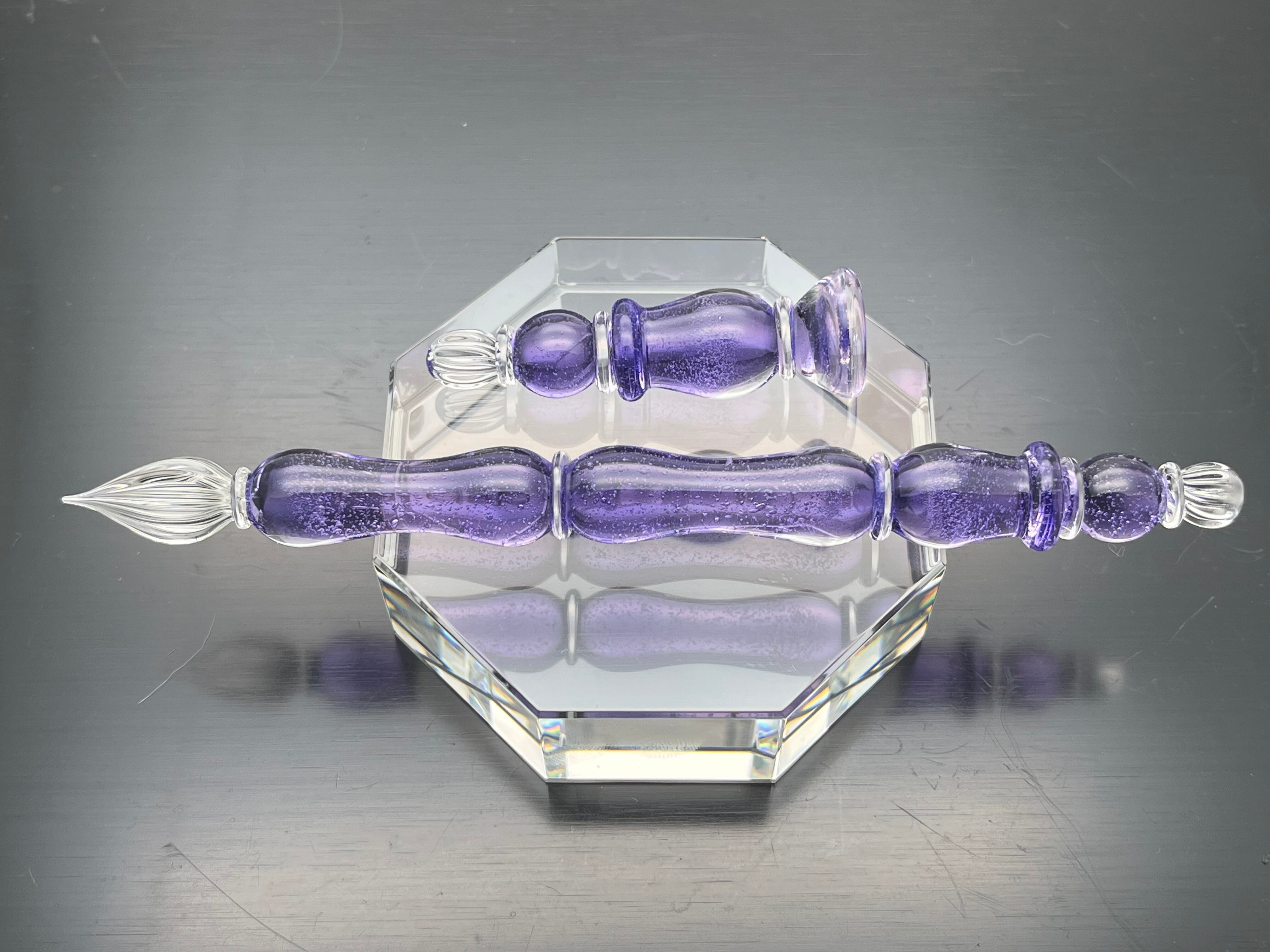 受注制作可能 Standard type 硬質ガラスペン チェス『キング』