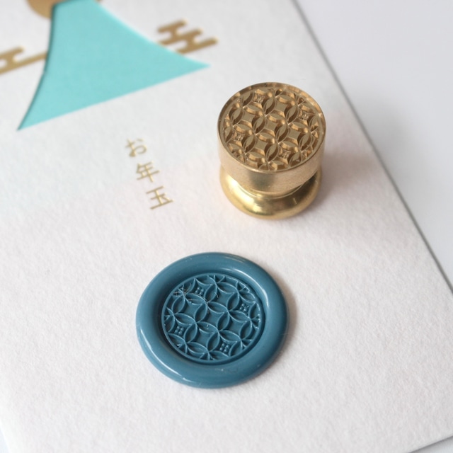 【WAGARA】Wax Seal Stamp│七宝【15mm】