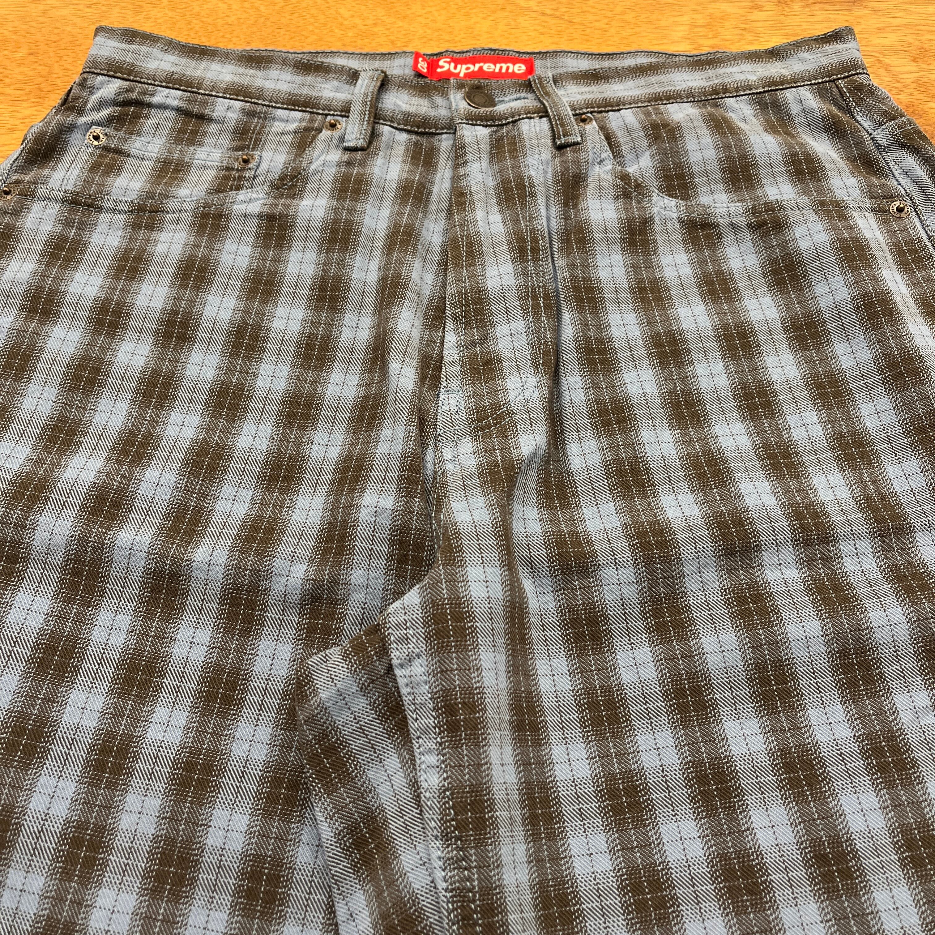 2024SS SUPREME PLAID BAGGY SHORT | safarionline