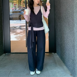 【2-piece】bustier & cut and sew J00007