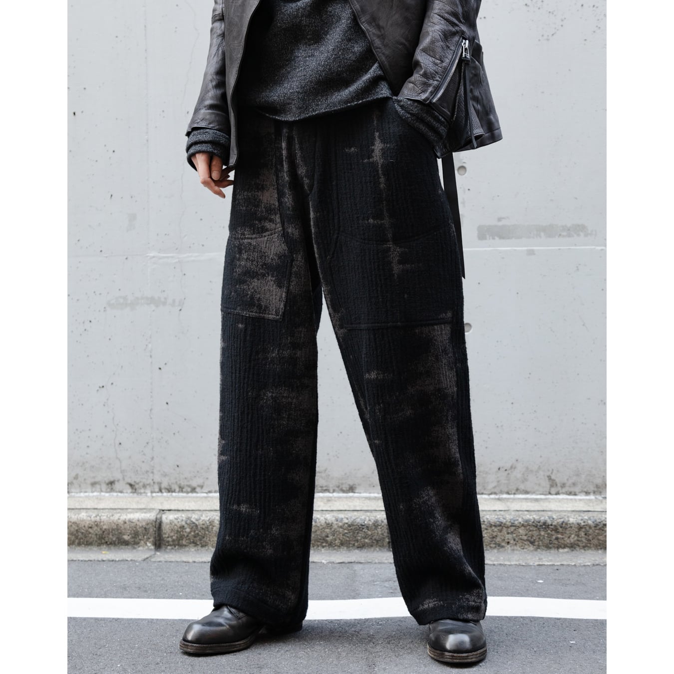 D.HYGEN] (ディーハイゲン) ST107-0924A Fog Stripe Jacquard