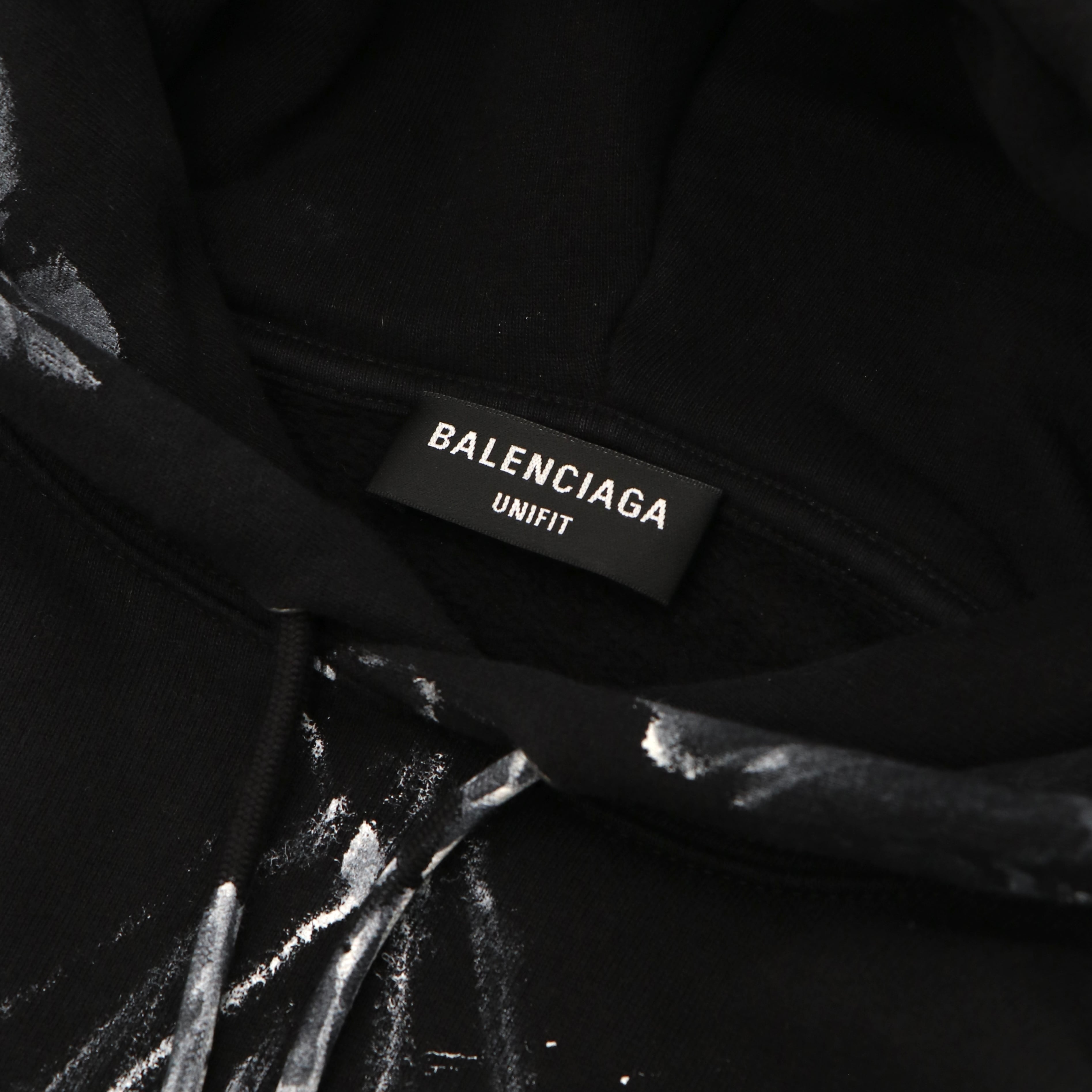 BALENCIAGA ロゴ入りペンキペイントパーカー最終値下げ 楽天市場】バレンシアガ BALENCIAGA メンズ パーカー フーディ