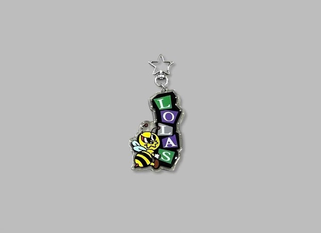 LOLA‘S HARDWARE / BEE STAR RESIN KEYCHAIN