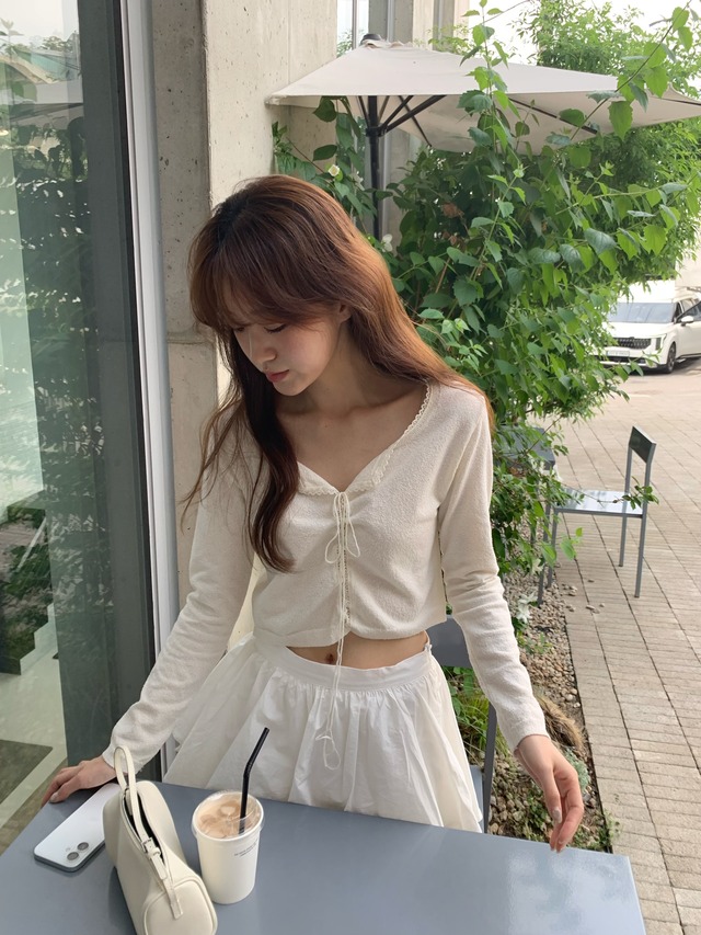 (予約) riette / Near cardigan 2color