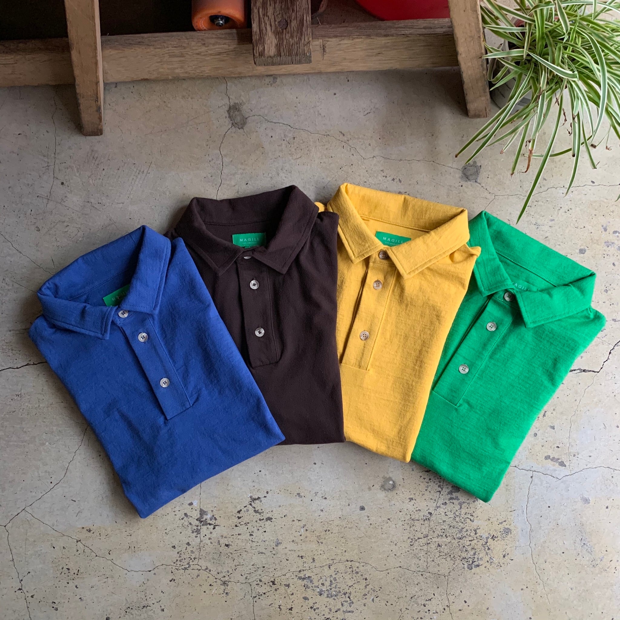 MAGILL LOS ANGELES アメリカ製 ラガーシャツ S ネイビー magill los angelesのおすすめ人気商品一覧 通販 - Yahoo