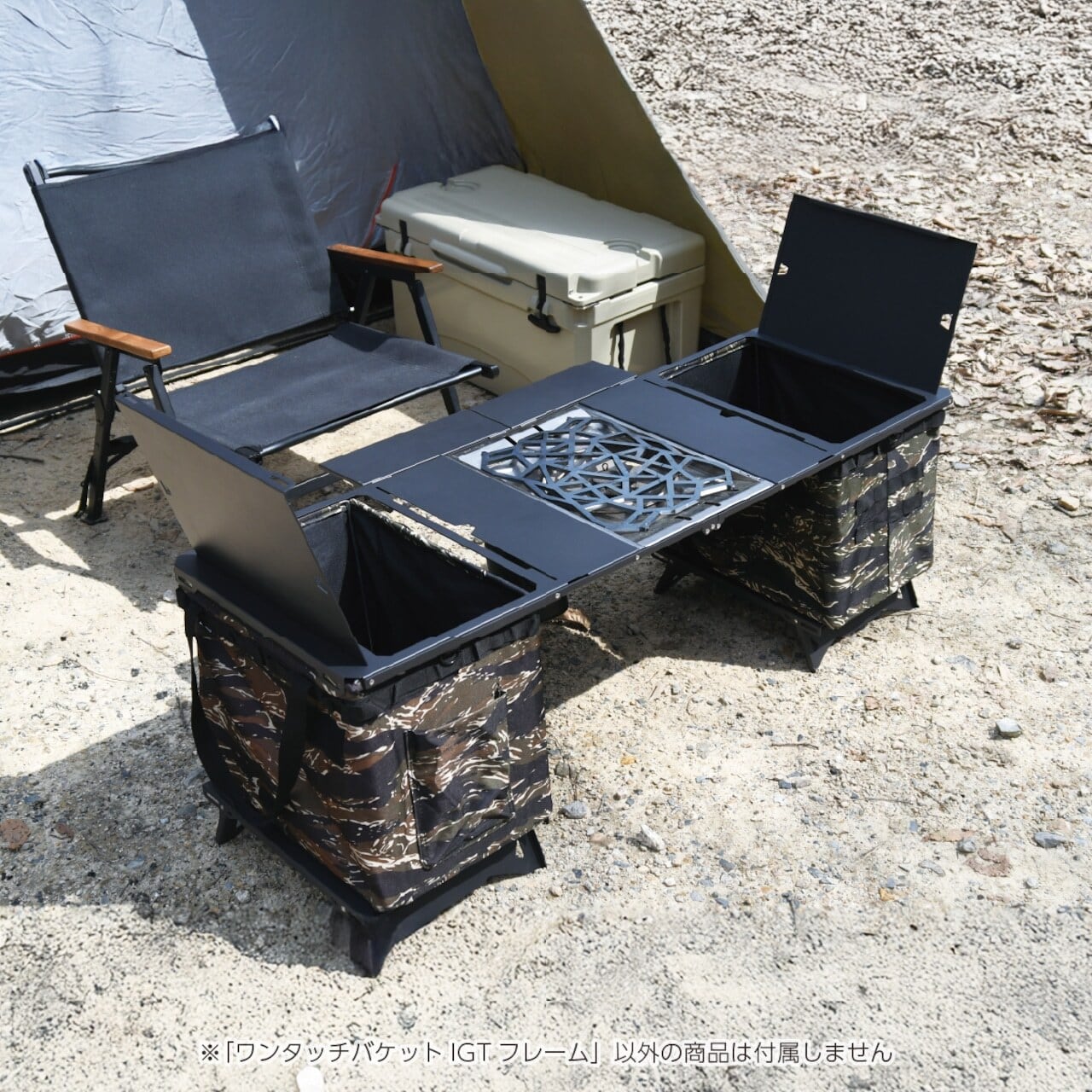 GREBE WORKS ワンタッチバケットIGTフレーム | OLIVE OUTDOOR EQUIPMENT