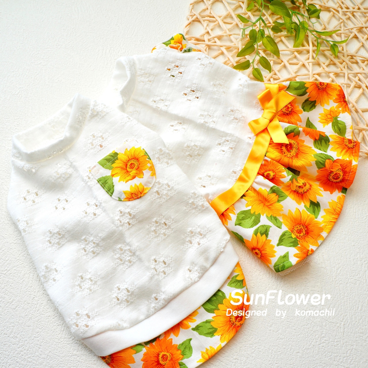 Sunflowerワンピース