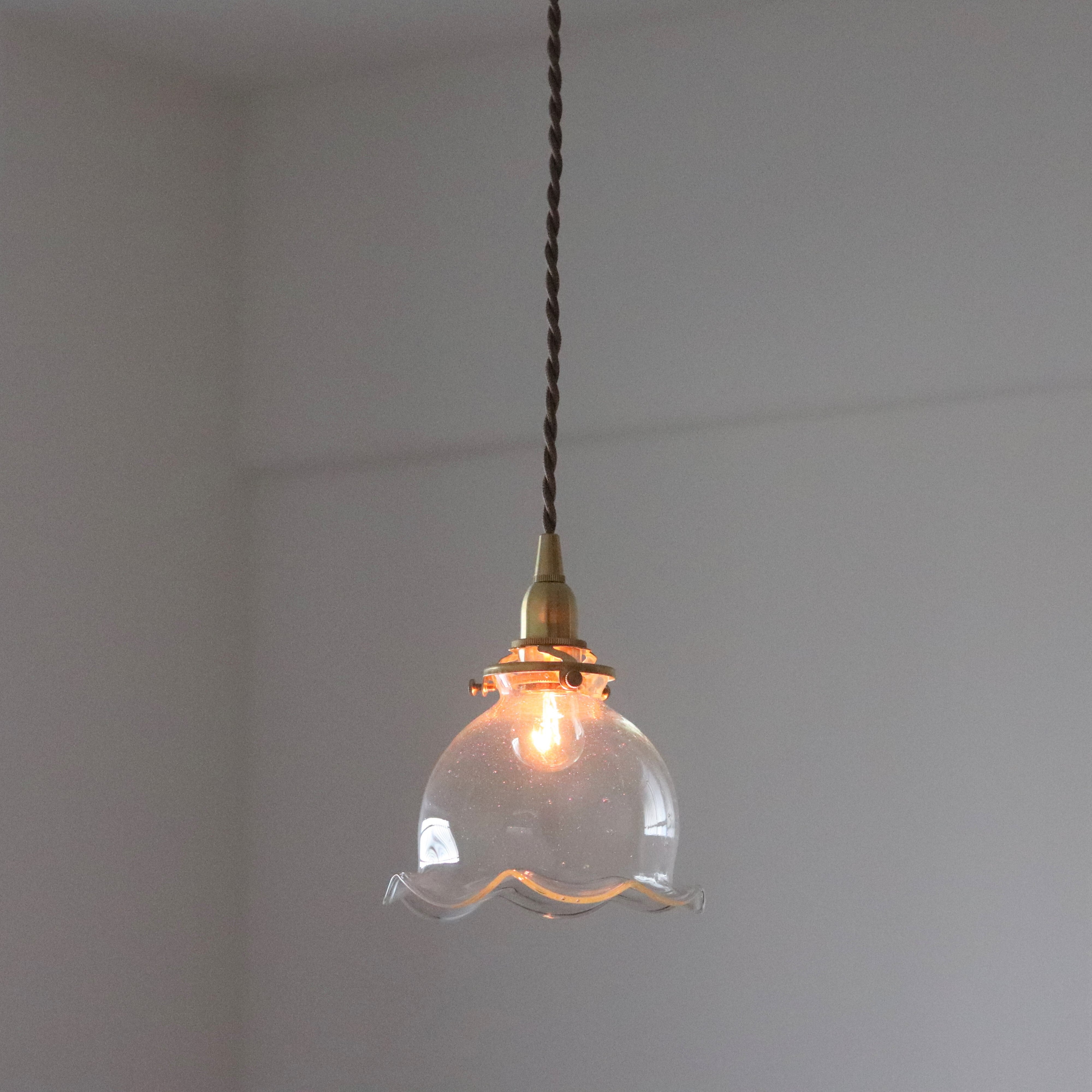 照明】吹きガラスのペンダントライト 金魚【3972,3823,1749