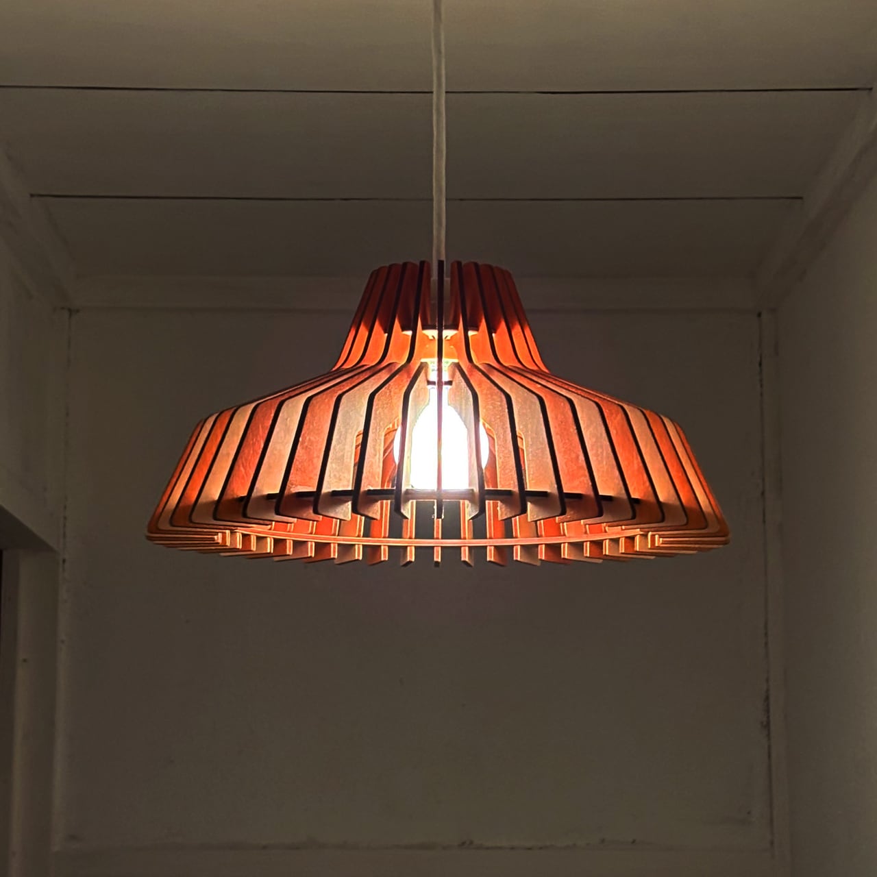 木製ペンダントライト『インダストリアル（メープル）』｜シンプル