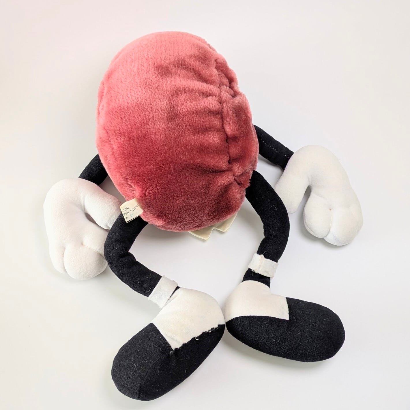 ☆ VINTAGE 80' ☆ 【 California Raisins（カリフォルニアレーズン） 】 『 蝶ネクタイレーズン / knockoff 』plush toy / ぬいぐるみ / ビンテージトイ 〚アメリカン雑貨 アメトイ〛