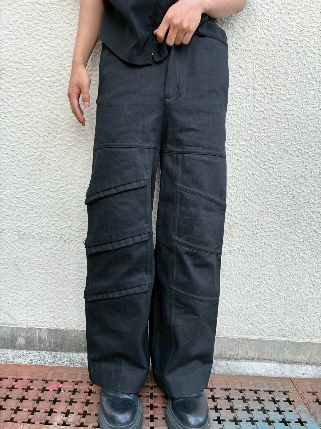 HELMUT LANG 本人期ヘルムートラングブラック　デニム　パンツ　本人期 HELMUT LANG ヘルムートラング 本人期 coated black denim