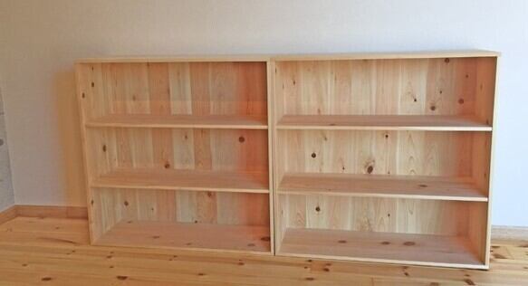 紀州檜（ひのき）無垢材『飾り棚』《受注生産》木工職人造り 木製