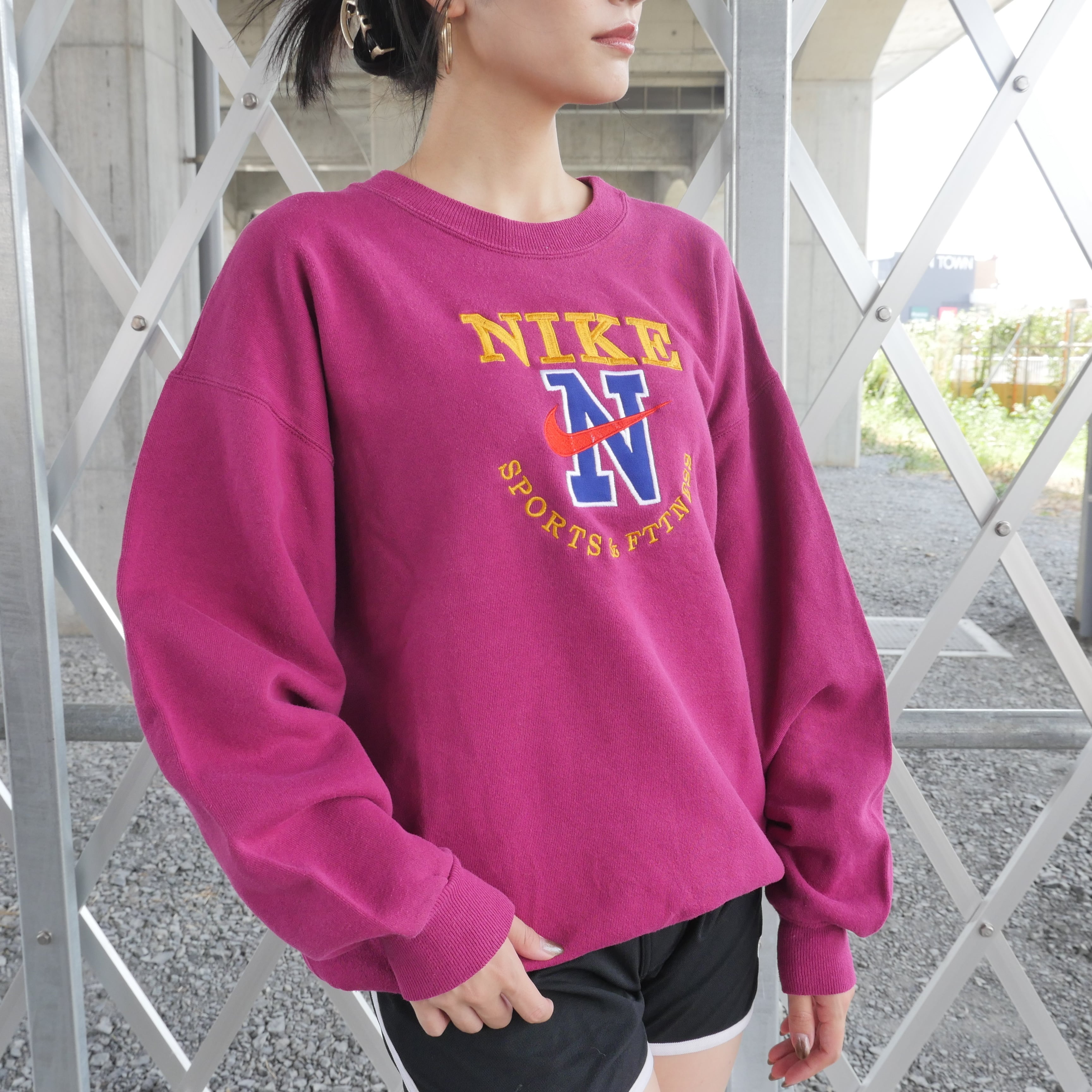 NIKE 90s MADE IN USA | Logo long sweat | JoliPe | vintage,used