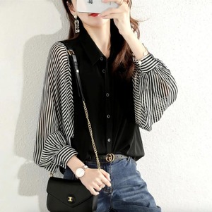 トップス デート シャツ ブラウス カットソー 袖あり 長袖 かわいい 大人可愛い きれいめ シンプル カジュアル 大人 上品 おしゃれ お洒落 主役級 存在感 春 秋 10代 20代 30代 レディース 女性用 OL 学生 デート お出かけ 公園デビュー 女子会 休日 イベント 旅行 着回し 普段使い ファッション コーデ 楽ちん モテ トレンド 流行 インスタ映え M L XL 2XL ゆったり ゆる 白 ホワイト 黒 ブラック