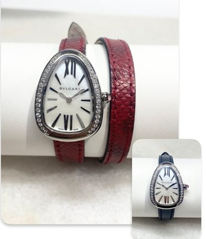 BVLGARI ブルガリ レディース 腕時計 セルペンティ SP32WSDL 替えベルト付