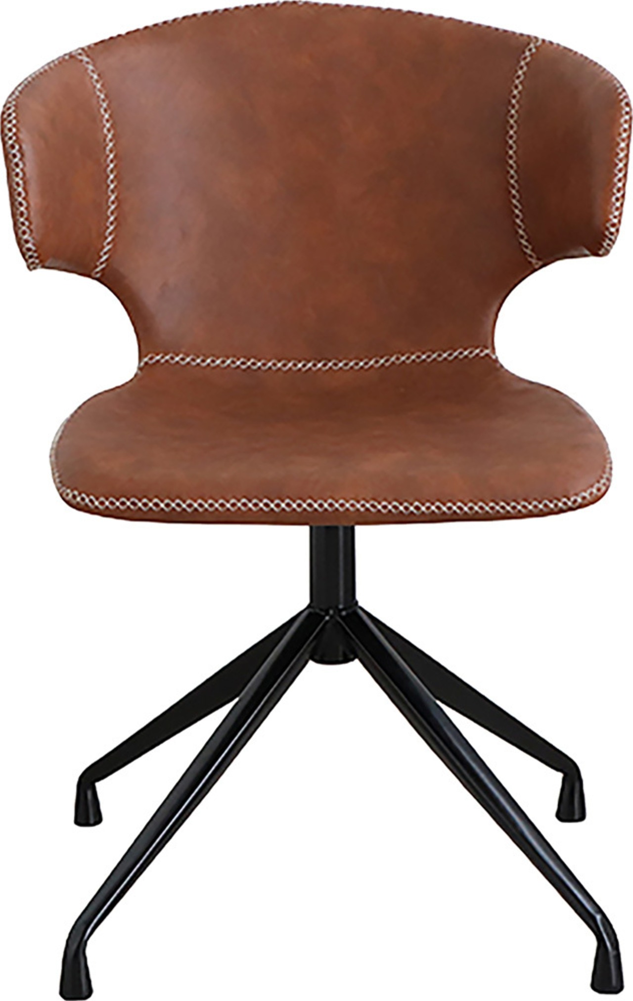 ヴィンテージレザー調ダイニングチェア２脚 75cm幅テーブル 3点セット