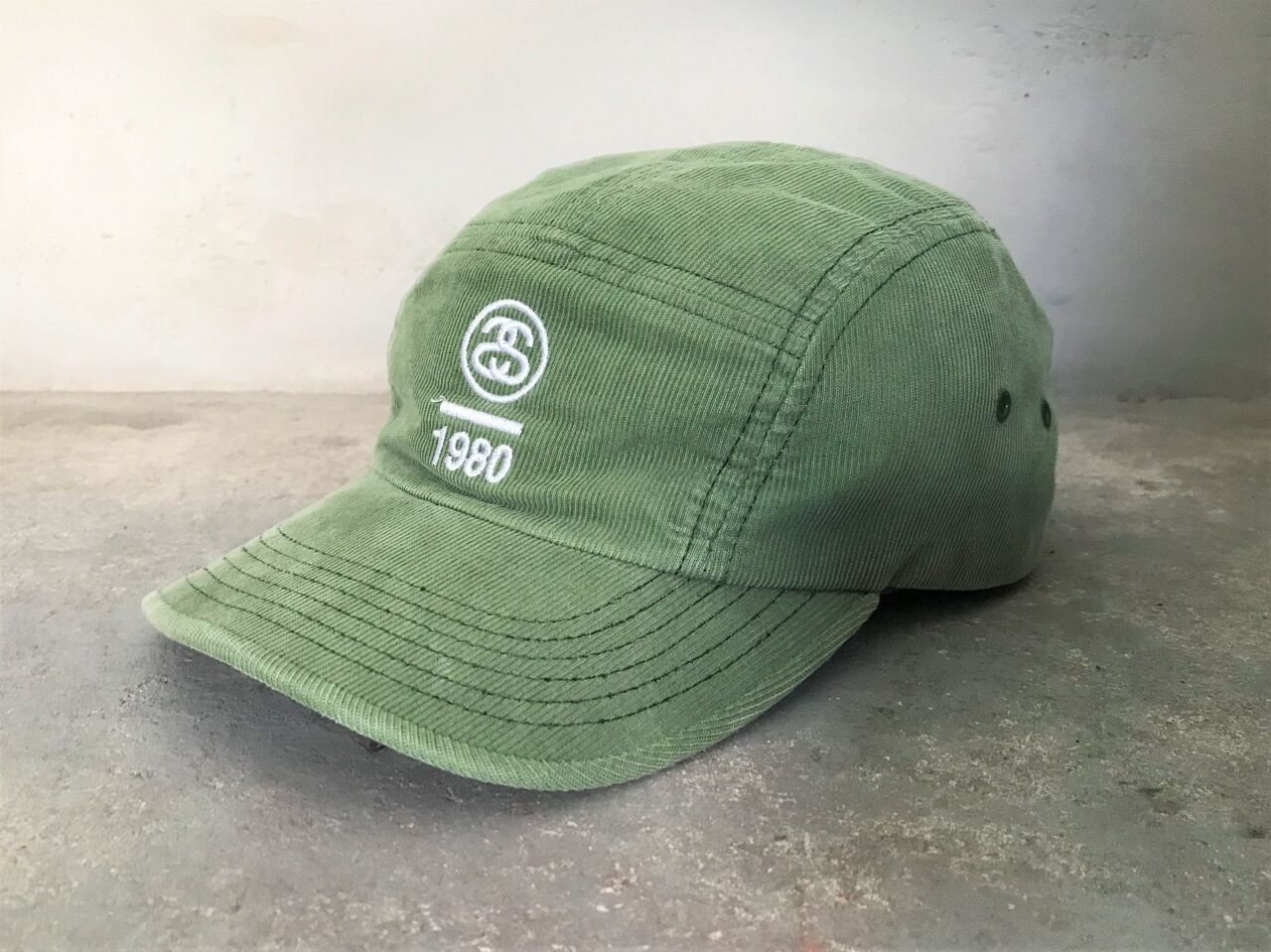 Stussy Deluxe corduroy five panels cap MADE IN USA