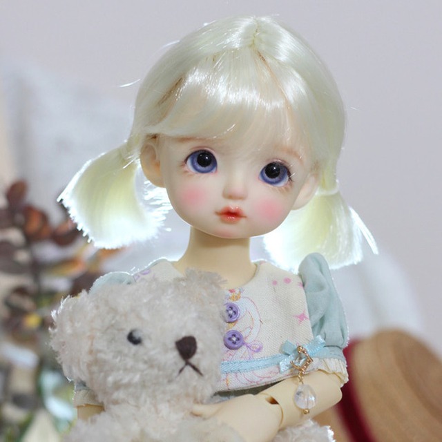 BJDドール用ウィッグ ★ wig ウィッグ   YOSDサイズ人形用 kaka