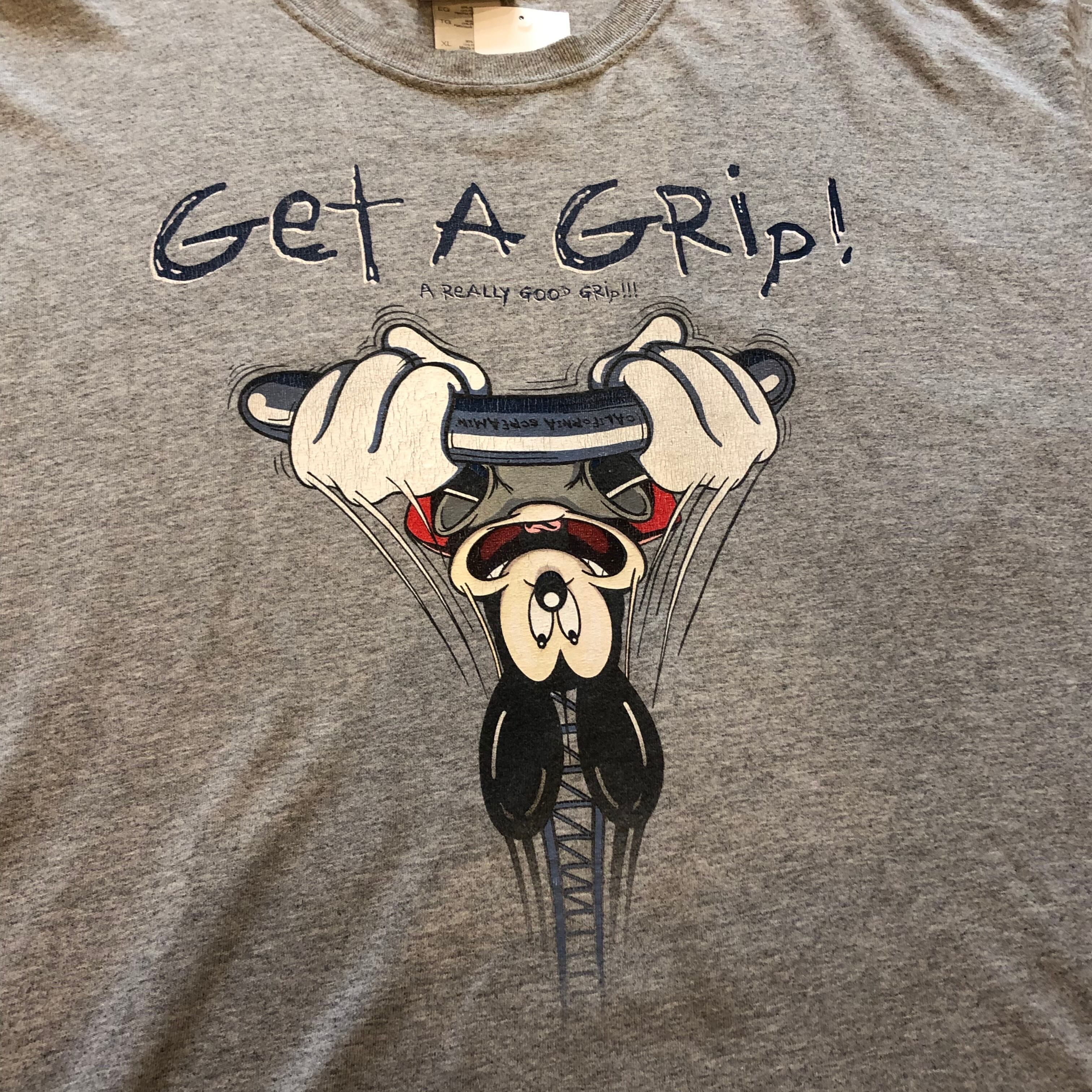 90s〜00s Disney “Get A Grip！“ t-shirt【高円寺店】 | What