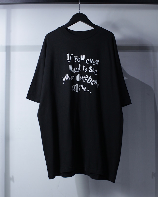 【Caka BLACK】90's “LogicWorks ERwin/ERX 2.0” Vintage T-Shirt