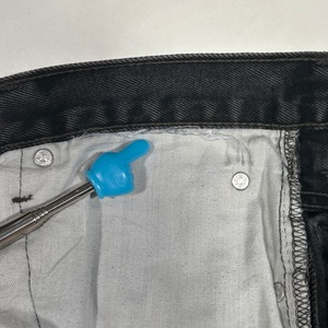 8998 リーバイス516 ブラックデニム ストレートデニム W34