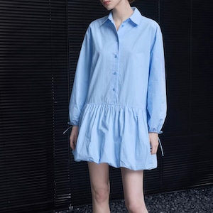 バルーンシャツワンピース ・20952 バルーンシャツワンピース ・20952