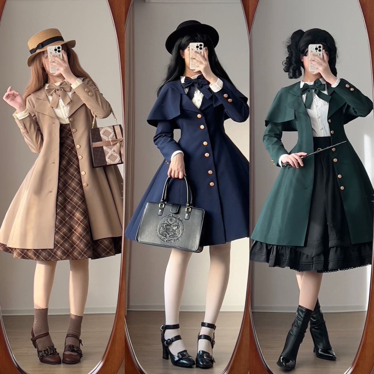 お嬢様風クラシカルロングコート | Maiden's Rêve