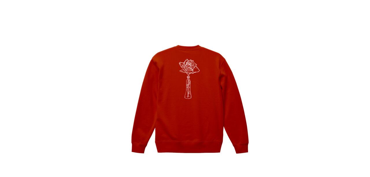 coguchi rose sweat (RED)