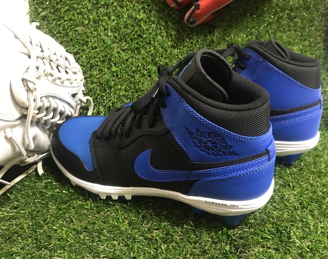 ナイキNIKE エアジョーダン1 スパイク 27.5 青黒Air jordan | PAY ID