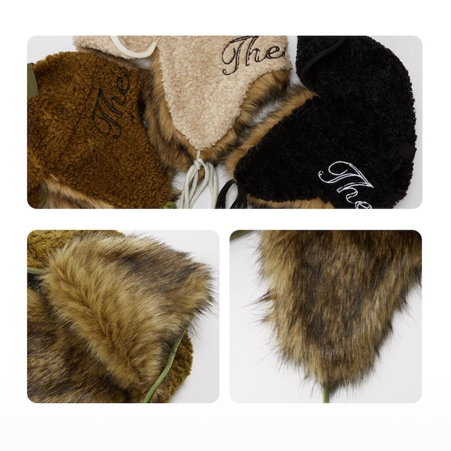 フラップイヤーコードフライトキャップ 3col R01321