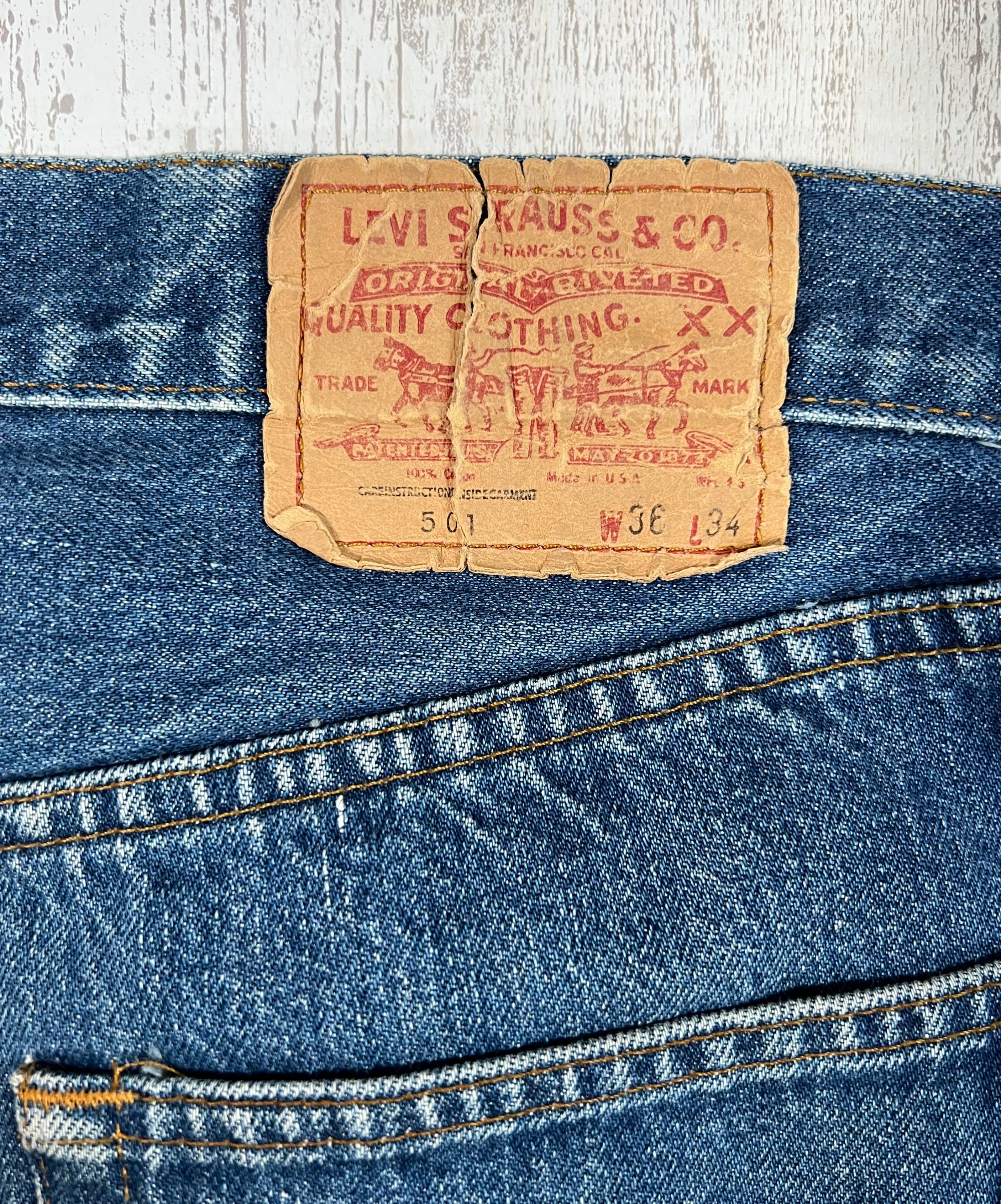 80s リーバイス501 赤耳 REDLINE 80s リーバイス501 赤耳 REDLINE W30