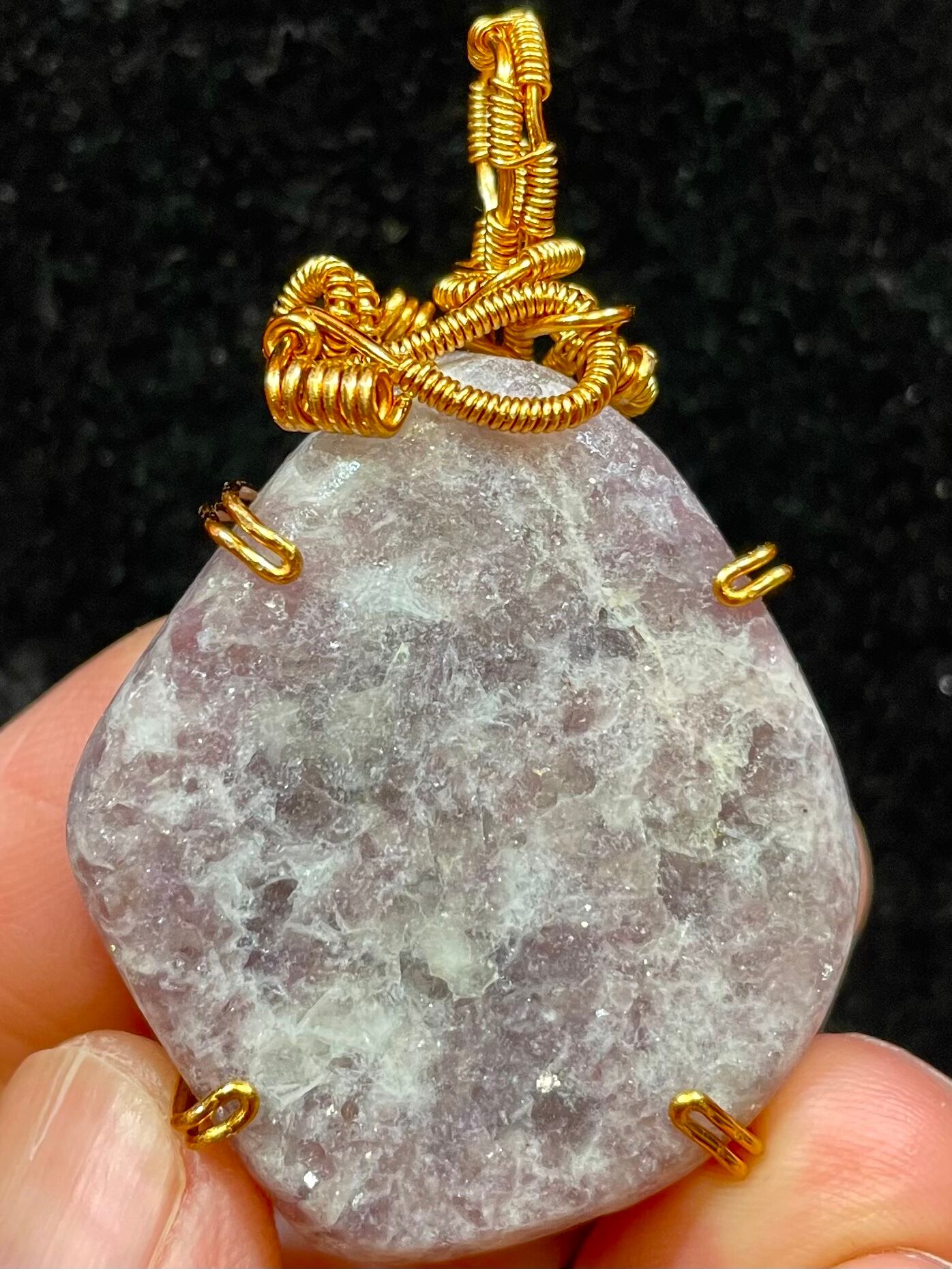 2) 採掘初期「ユーフォラライト44」ペンダントA