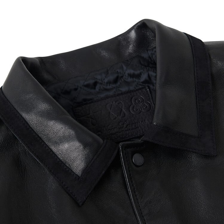 ウォンビン着 NOICE PURE COLLAR LEATHER JACKET ウォンビン着 NOICE PURE COLLAR LEATHER JACKET