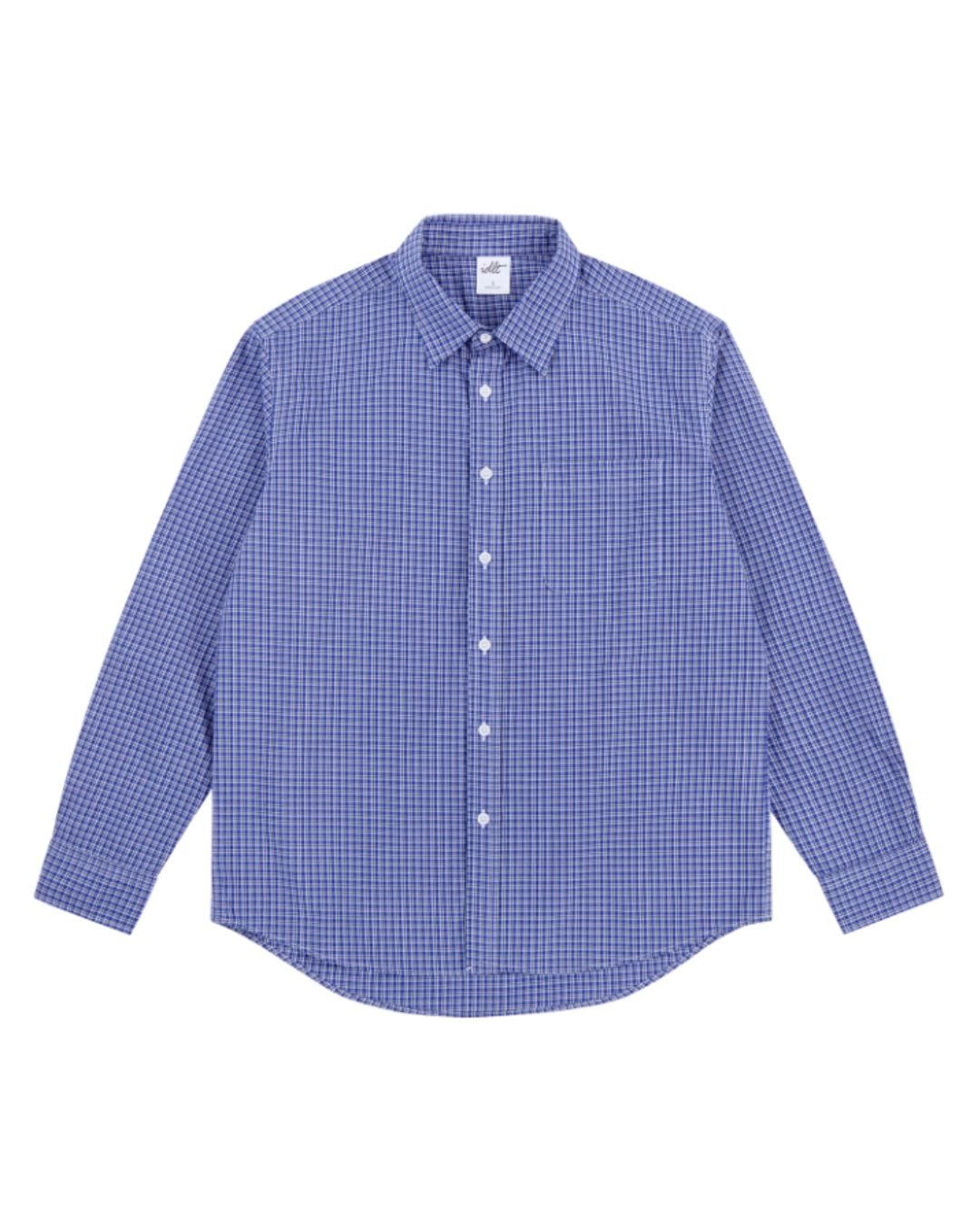 チェック柄ロングスリーブシャツ S0230