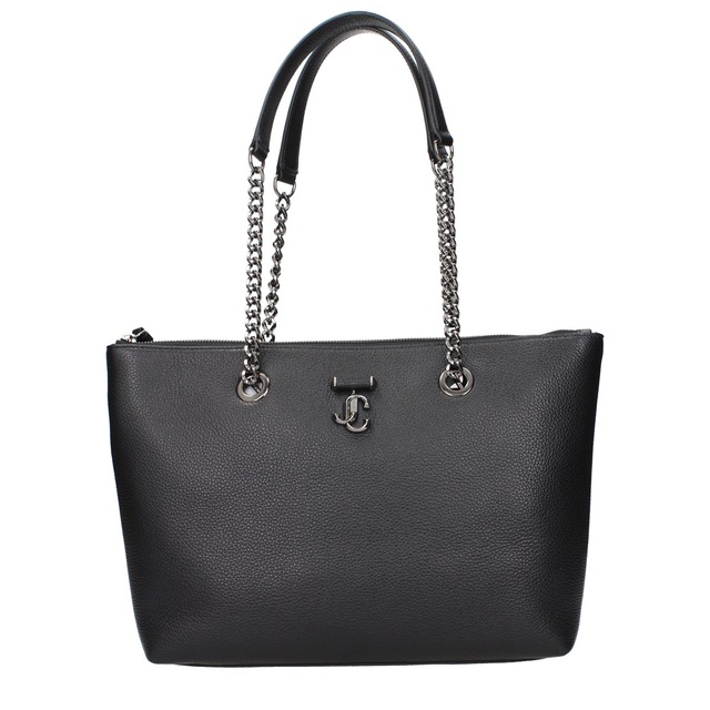 【新品】JIMMY CHOO ジミーチュウ レディース ショルダーバッグ レザー ブラック JCBALYASMEDIUMOGLTBLACKGUNMETAL