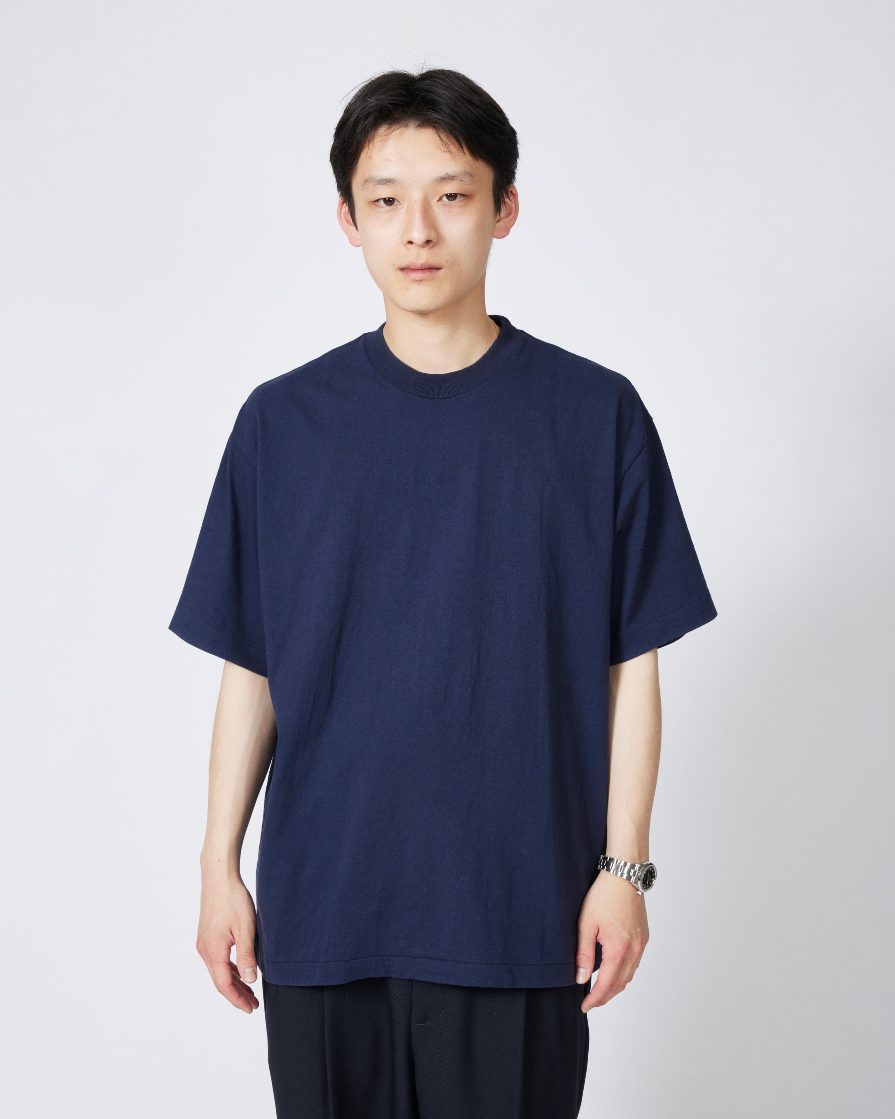 everyone american cotton tee shirt (NAVY) | everyone