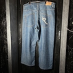 ROCA WEAR Hip hop デニムパンツ　W40 極太　ロカウェア　バギーパンツ