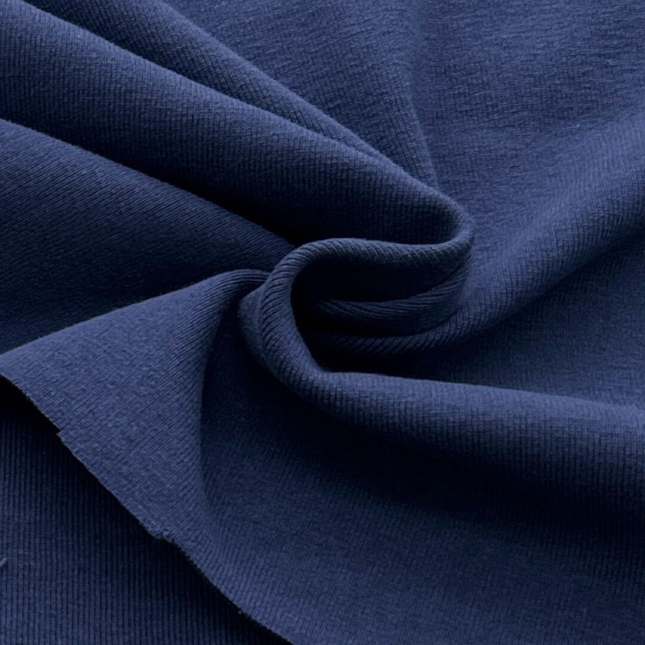 ★NY878◆3m◆1点限定!綿100%フライスニット◆ネイビー