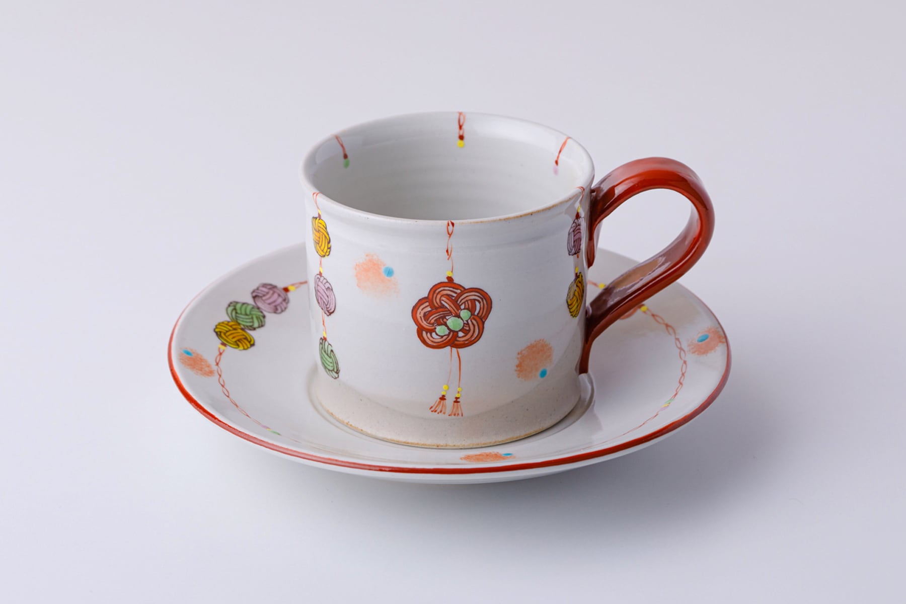 カップ＆ソーサー（蔵窯製造です）