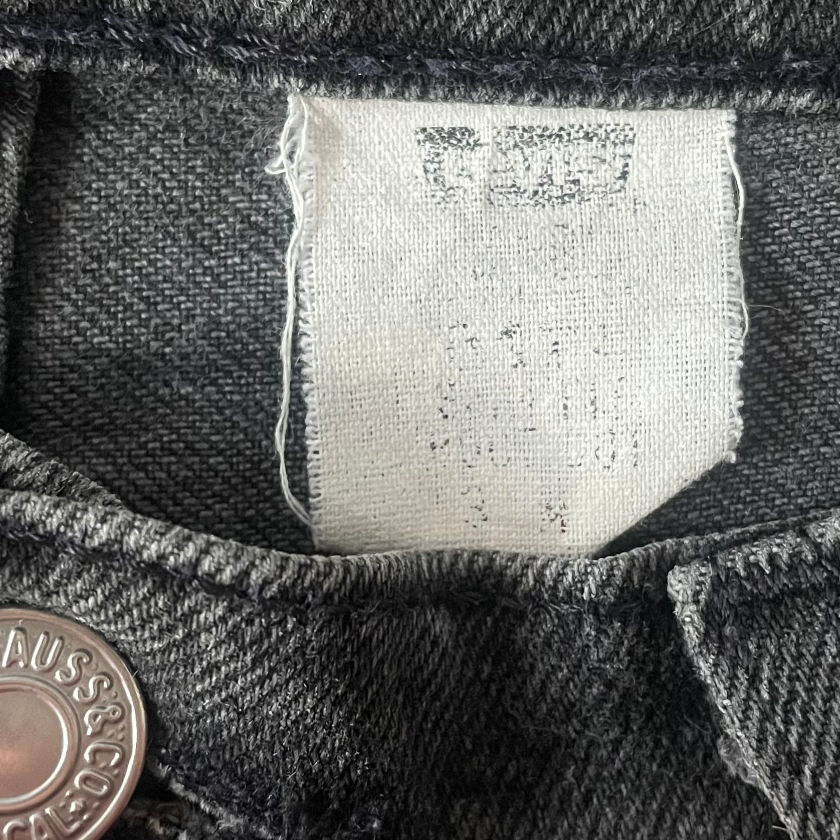 Made in USA Levi's 517 black denim pants アメリカ製リーバイス