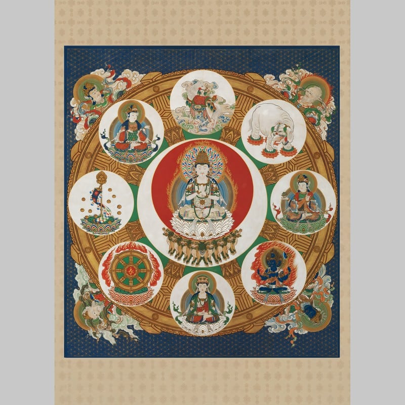DP16【一字金輪曼荼羅】至高の功徳と宇宙の真理【神仏画】 DP16【一字金輪曼荼羅】至高の功徳と宇宙の真理【神仏画】 DP16【一字