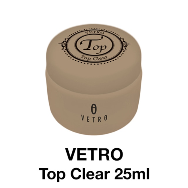 ベトロ名古屋限定！【VL-00】『2個』セット！VETRO（ベトロ）：Top Clear（トップクリアジェル）25ml