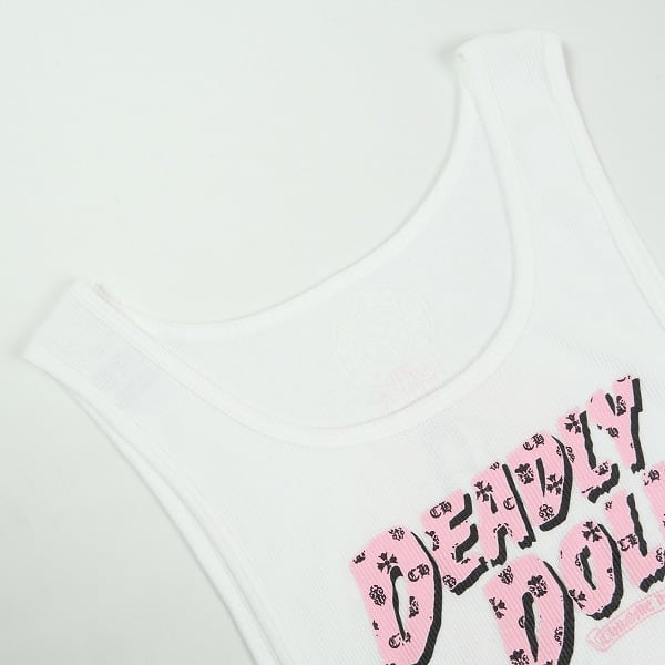 Size【XL】 CHROME HEARTS クロム・ハーツ DEADLY DOLL RIB TANKTOP