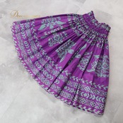 フラダンス 衣装 パウスカート パープル系 ホヌ柄 ハワイアンプリント アロハ フラ ダンス レッスン 練習 シングル スカート 紫 緑 グリーン系 カヒコ柄 フレア 華やか 鮮やか かわいい おしゃれ 上品 大人っぽい パープル グリーン フラダンス衣装 ハワイアン柄 アロハ柄 フレアスカート ふわふわ 紫緑 プリント ダンス発表会 カヒコ カヒコ衣装 レッスン用 練習用 ハワイ風コーデ かわいい大人 パウ 結びなし ウエストゴム 伸縮性 ウエストゴム3本 ハイビスカス風 亀柄 トロピカル柄