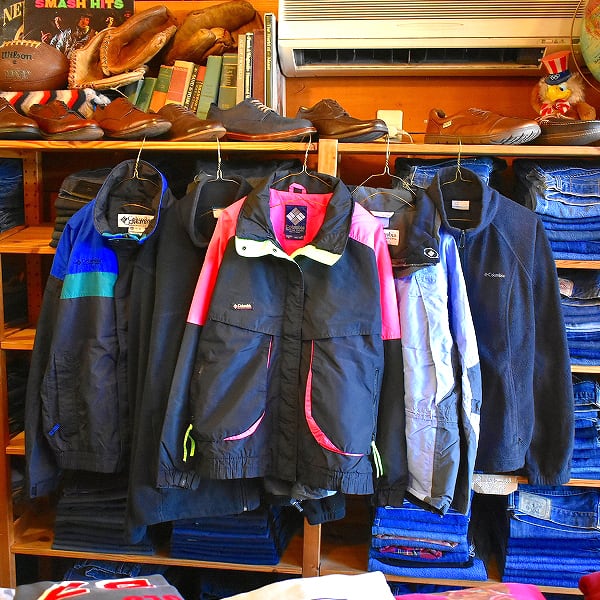 1点物◇ビンテージ80sコロンビアPowder KegナイロンジャケットUSA古着  