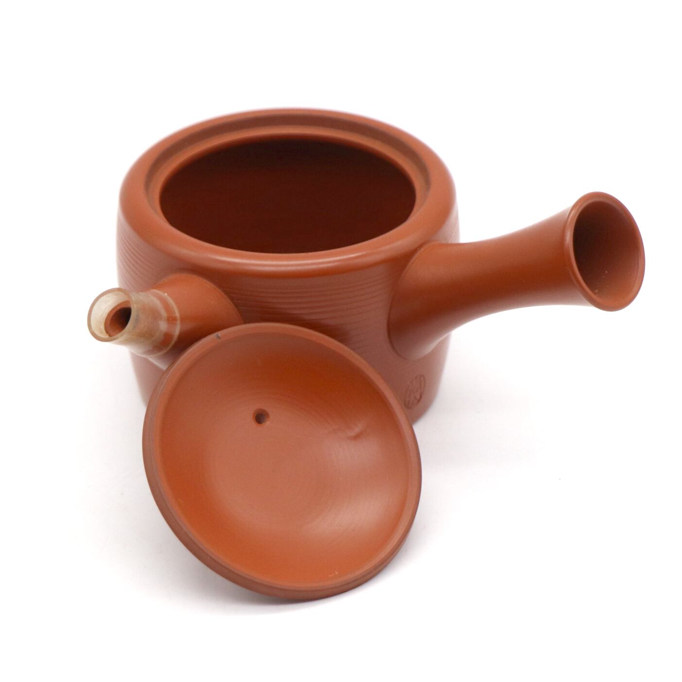 茶道具セット・朱泥急須・茶托・急須台・樺細工・No.210529-49・梱包